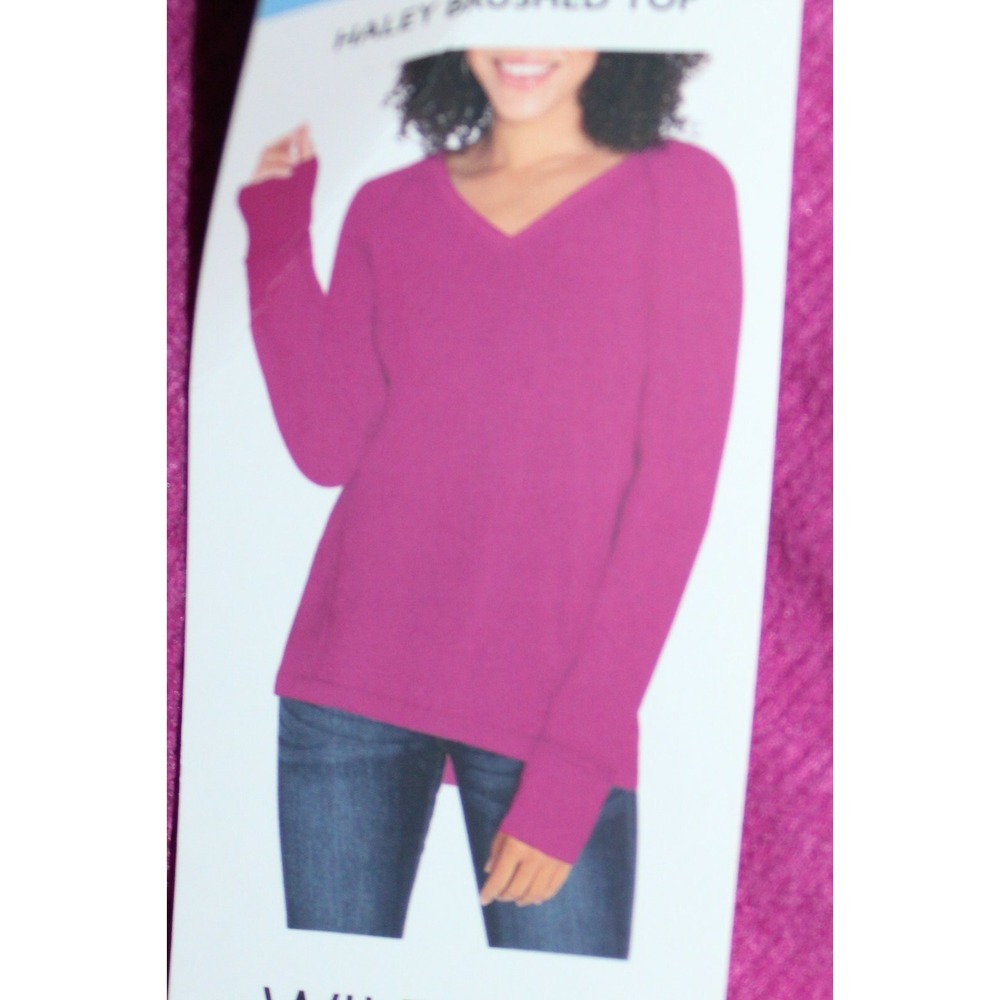 Women's WILDFOX Haley Brushed Top long Sleeve Sweater Large NEW Retail $84